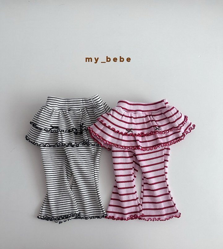 Little Foxx – Double Ribbon Tiered Pants