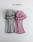 Little Foxx – Double Ribbon Tiered Pants