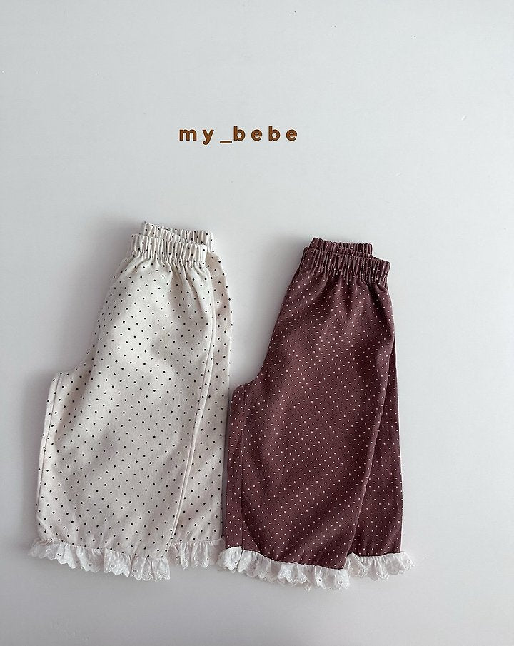 Little Foxx – Dot Lace Pants