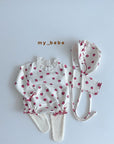 Little Foxx – Waffle Lace Suit (Bonnet Set)
