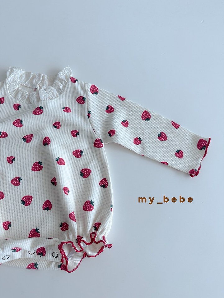 Little Foxx – Waffle Lace Suit (Bonnet Set)