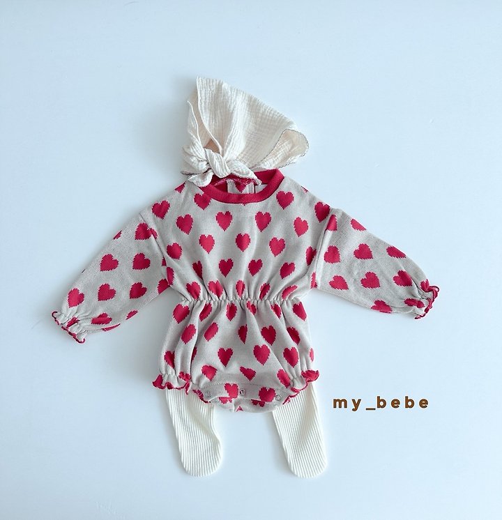Little Foxx – Heart Banded Suit