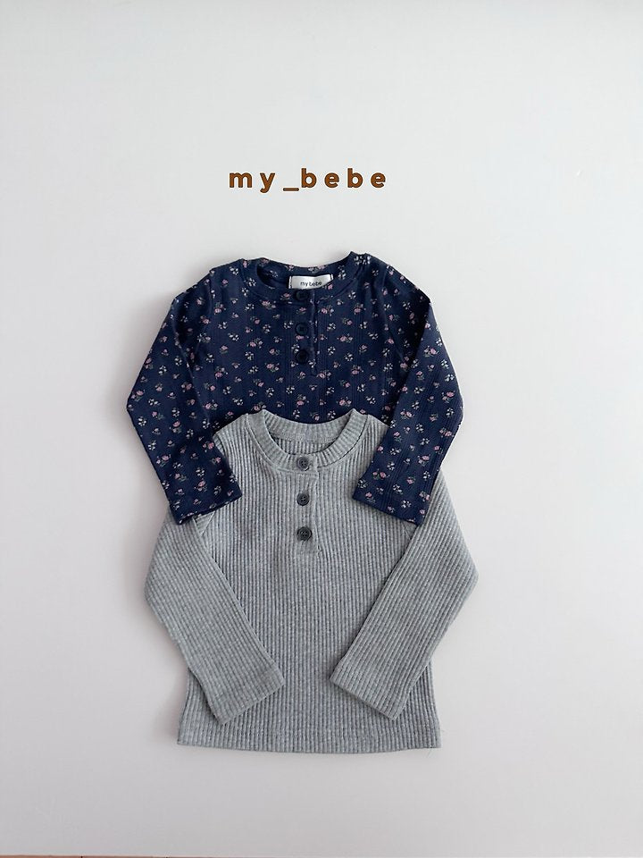 Little Foxx – Henley Long Sleeve Tee