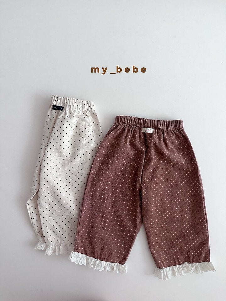 Little Foxx – Dot Lace Pants