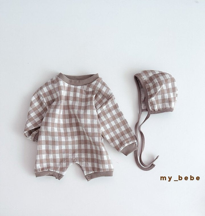 Little Foxx – Jacquard Bodysuit (Bonnet Set)
