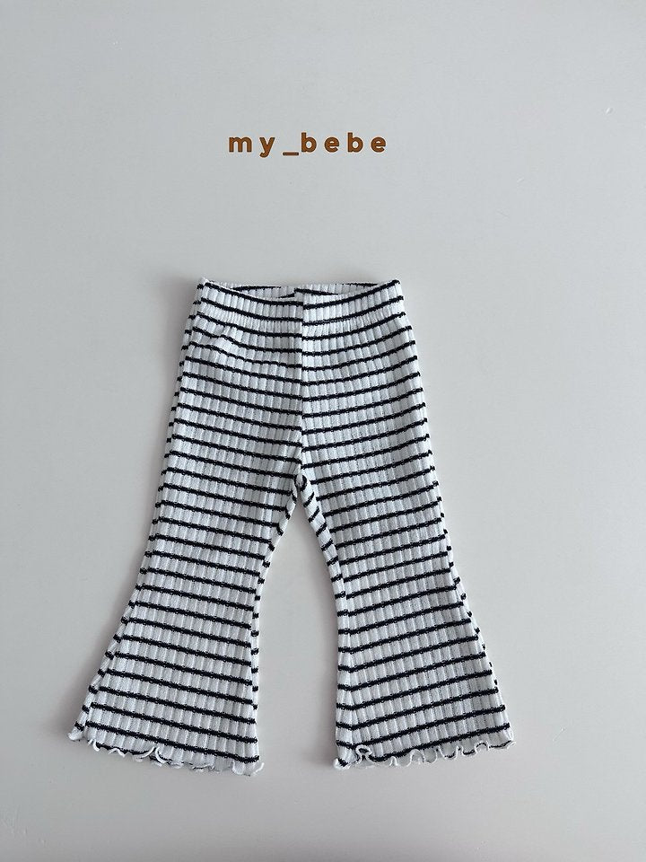 Little Foxx – Stripe Wave Bootcut Pants