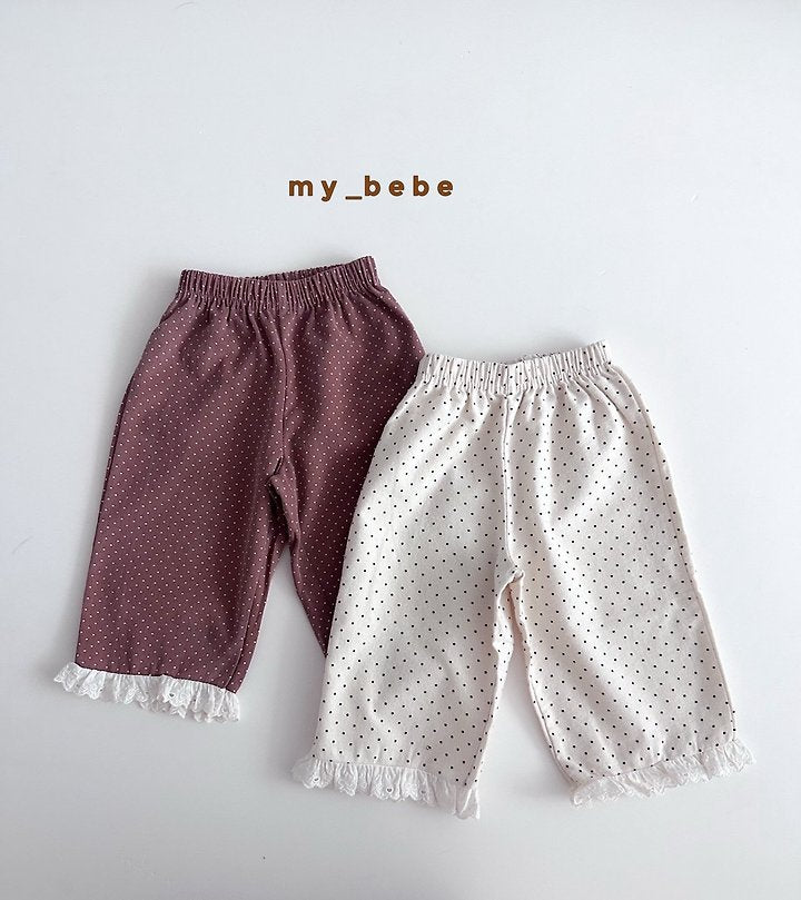 Little Foxx – Dot Lace Pants