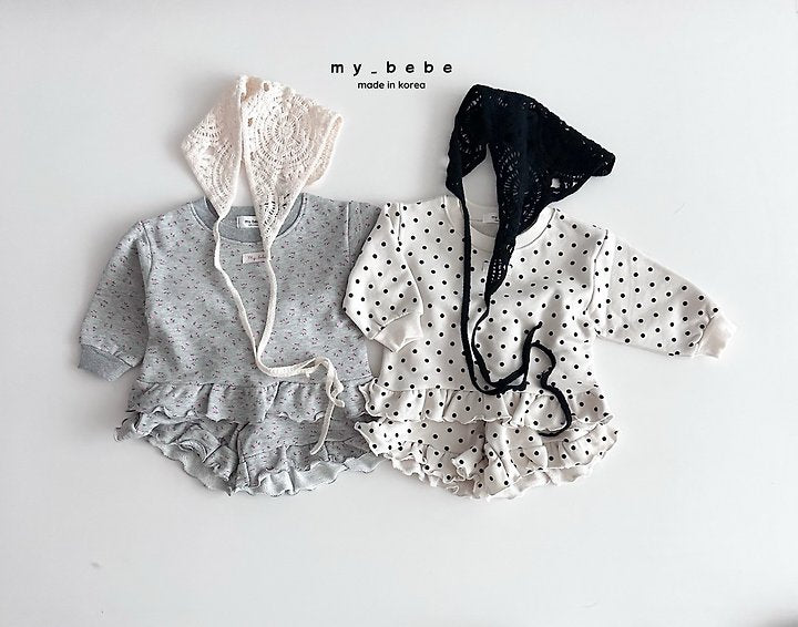 Little Foxx – Soft French Terry Frill Set (Sweatshirt + Pants)