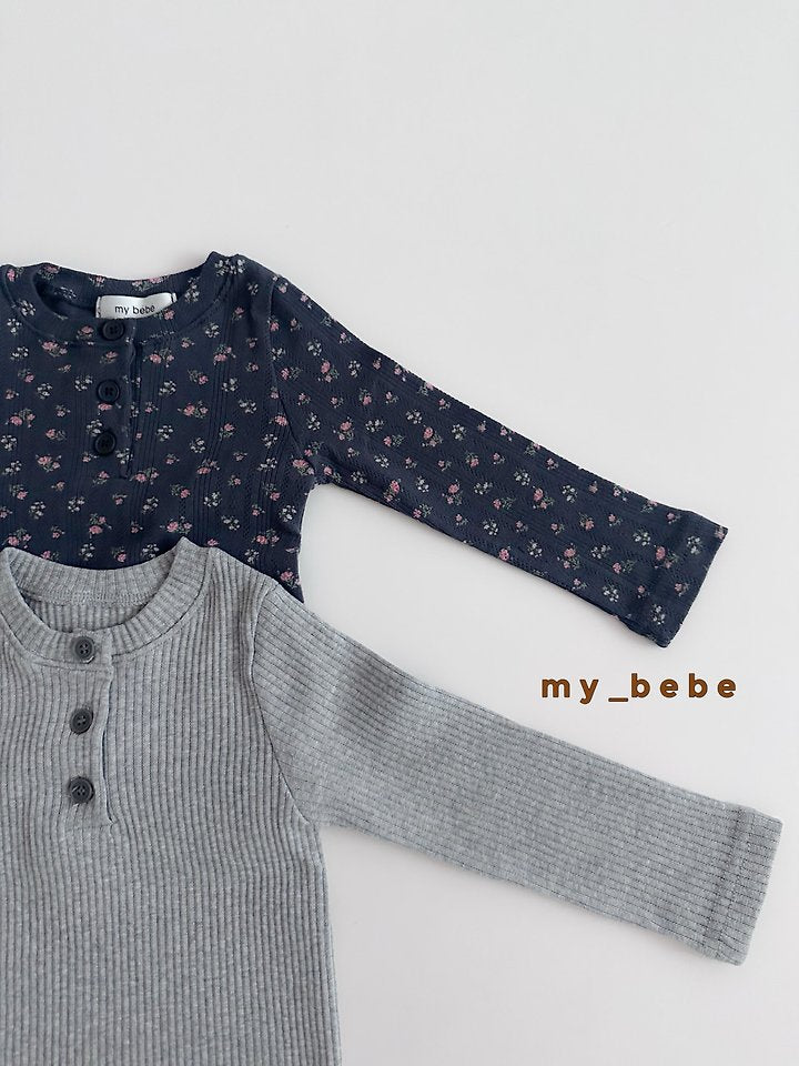 Little Foxx – Henley Long Sleeve Tee