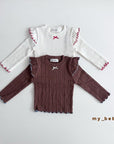 Little Foxx – Autumn Double Ruffle Tee
