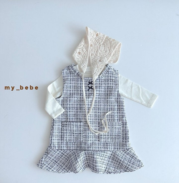 Little Foxx – Ribbon Tweed One-piece