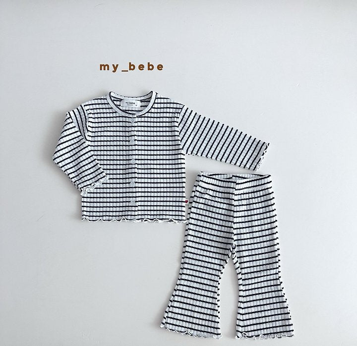 Little Foxx – Stripe Wave Bootcut Pants