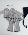 Little Foxx – Double Ribbon Tiered Pants