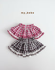 Little Foxx – Check Tiered Skirt