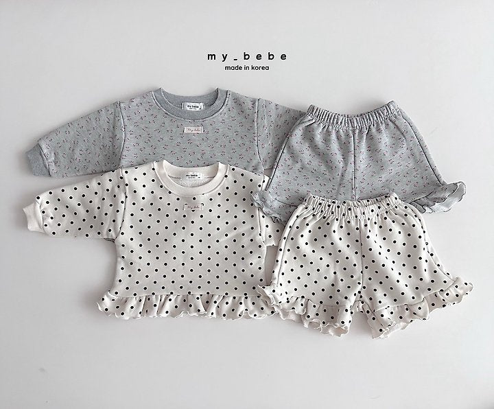 Little Foxx – Soft French Terry Frill Set (Sweatshirt + Pants)