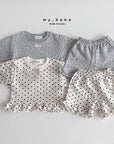 Little Foxx – Soft French Terry Frill Set (Sweatshirt + Pants)