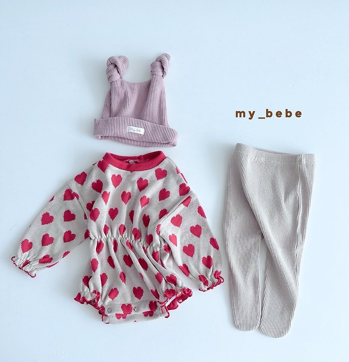 Little Foxx – Heart Banded Suit