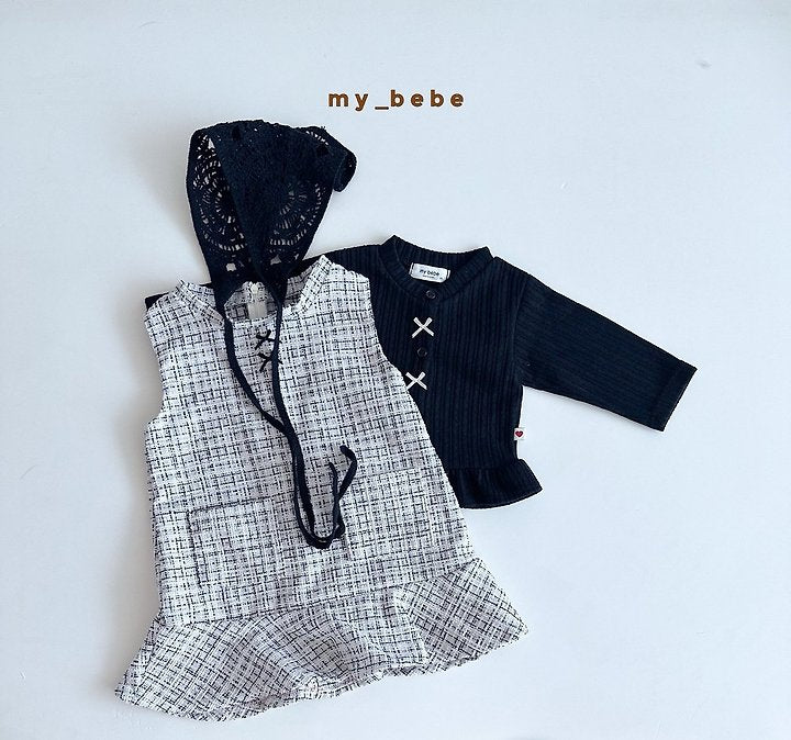 Little Foxx – Ribbon Tweed One-piece