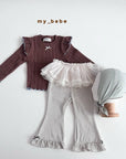 Little Foxx – Seam Frill Bootcut Pants