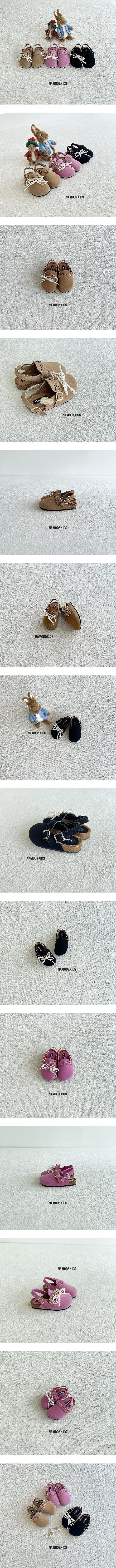 Little Foxx – Madison Suede Slides (Detachable Charm)