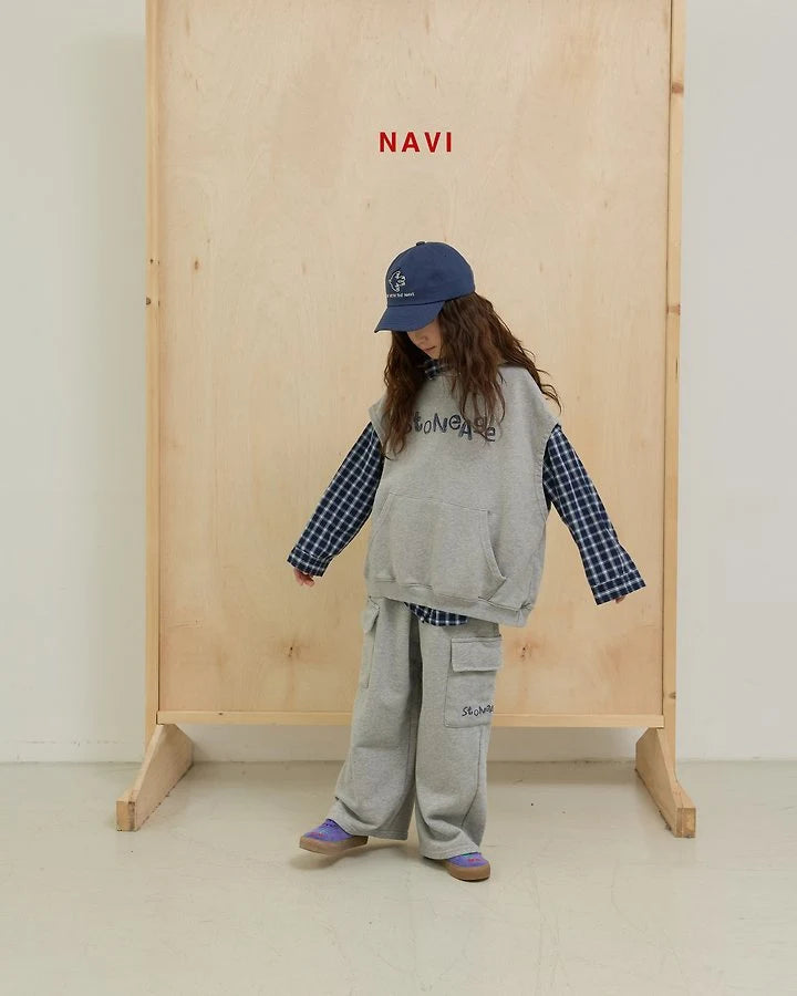 Little Foxx – Stone Hood Vest
