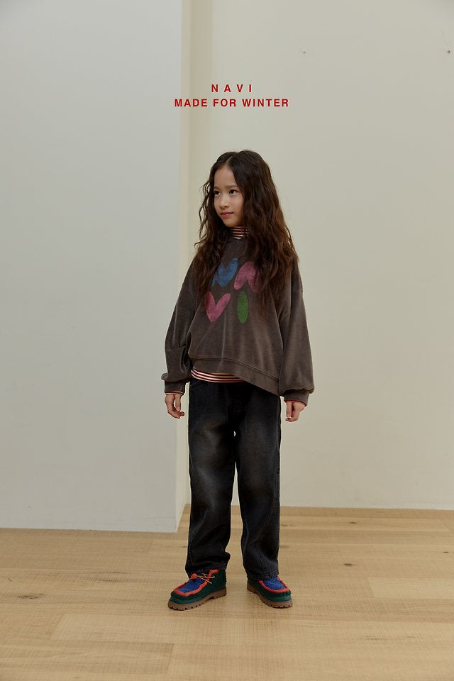 Little Foxx – Butter Denim Baggy Pants