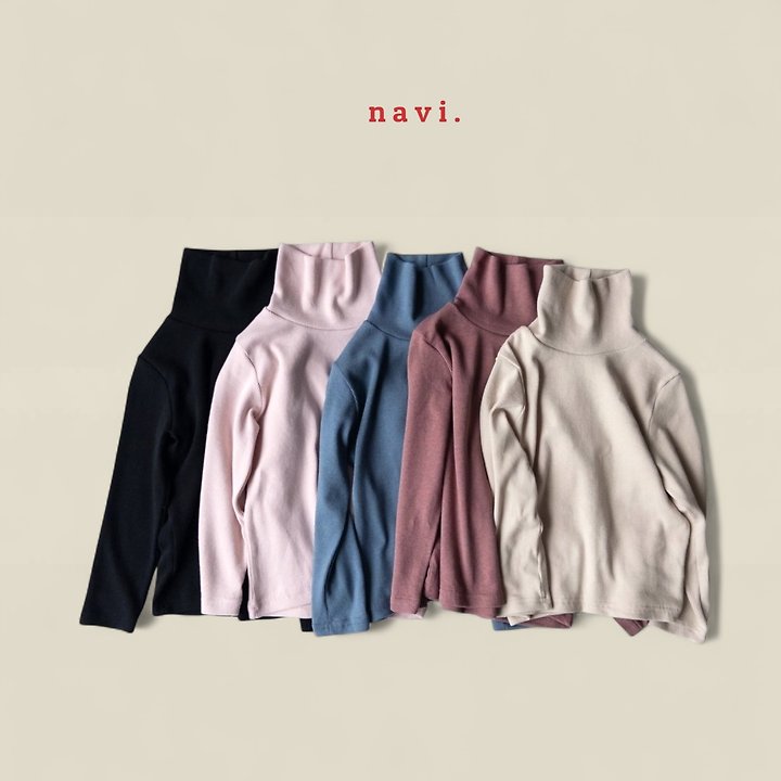 Little Foxx – Mild Mock Neck Tee