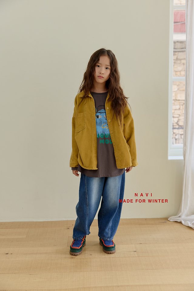 Little Foxx – Butter Denim Baggy Pants