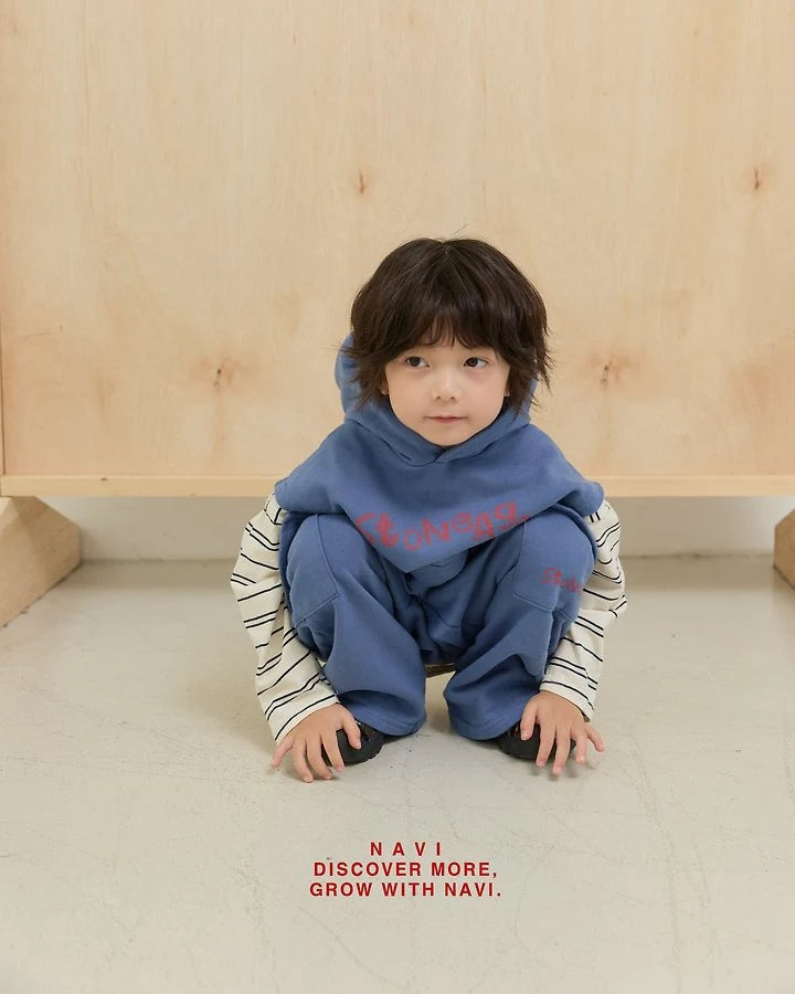 Little Foxx – Stone Hood Vest