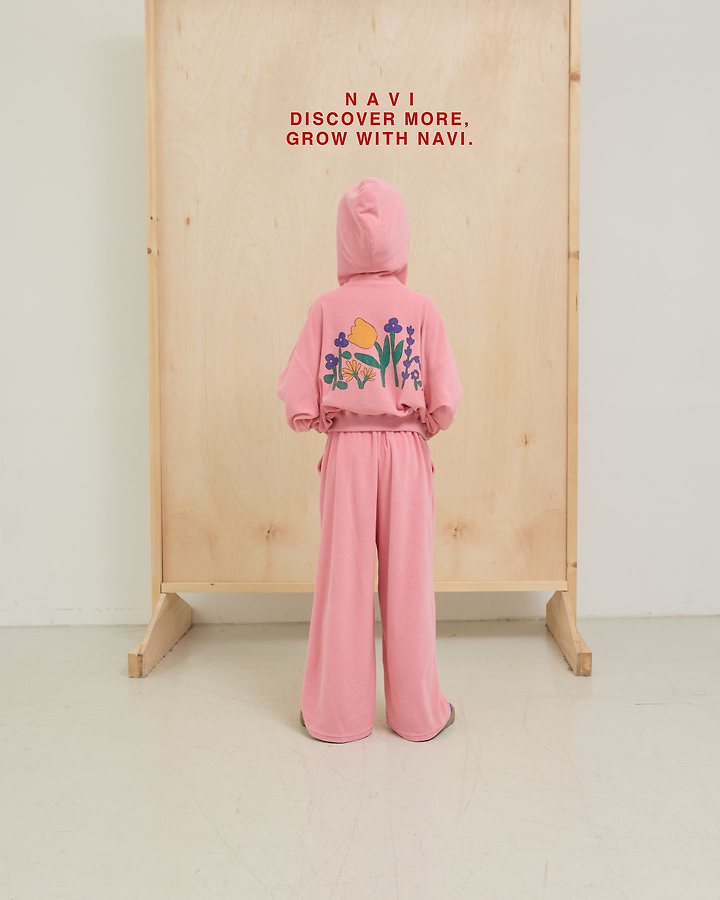 Little Foxx – Flower Hood Zip-up Jacket