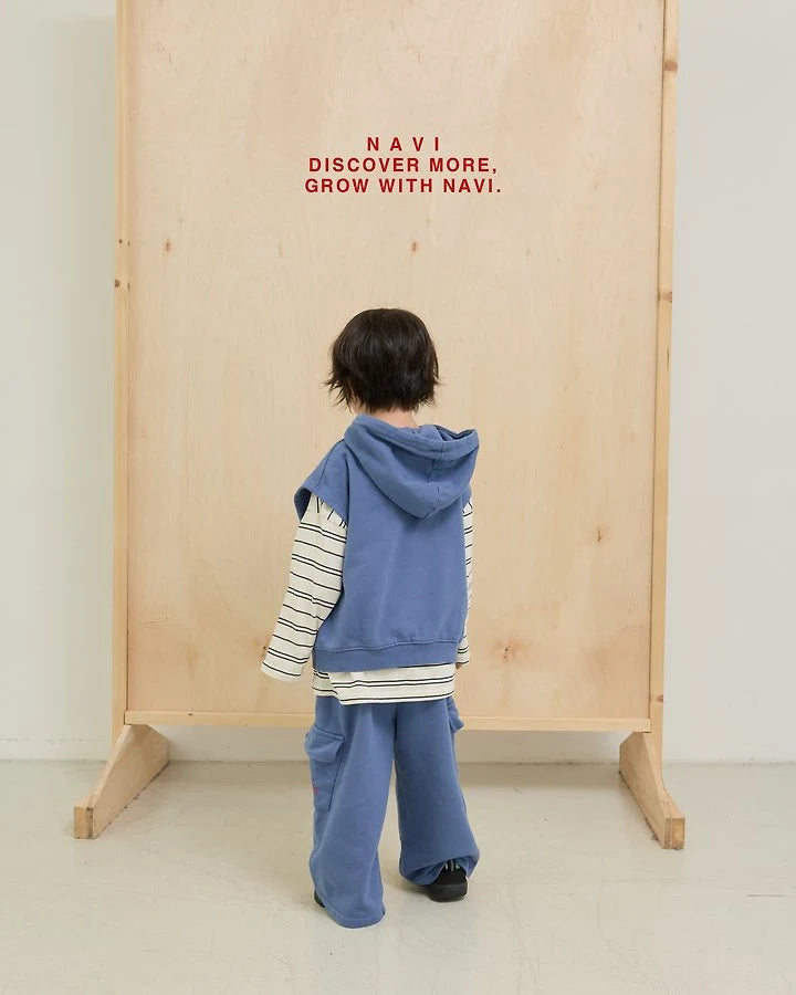 Little Foxx – Stone Hood Vest