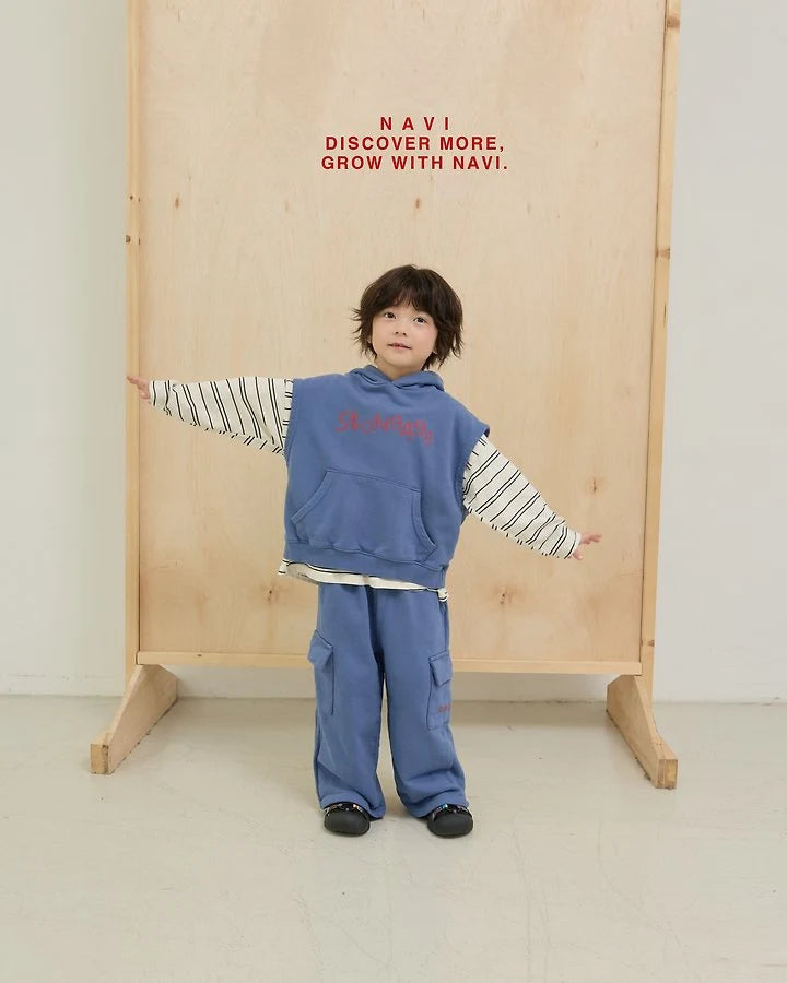 Little Foxx – Stone Hood Vest
