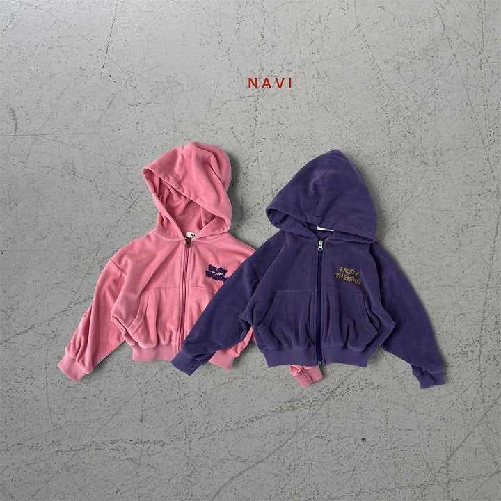 Little Foxx – Flower Hood Zip-up Jacket