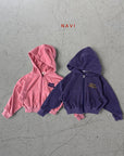 Little Foxx – Flower Hood Zip-up Jacket
