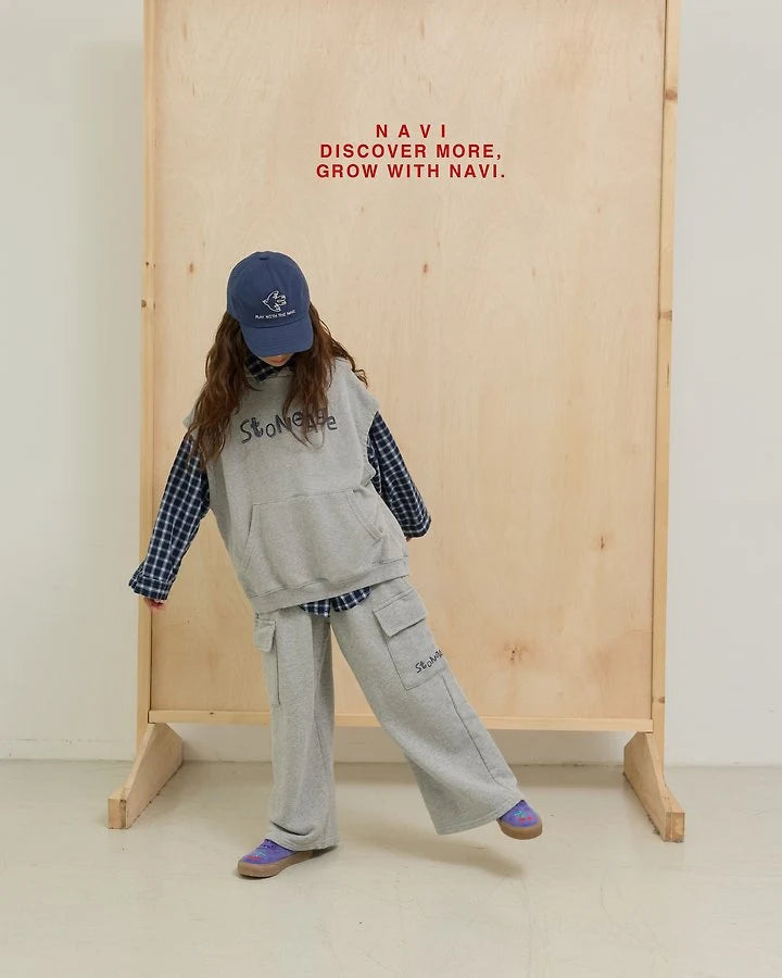 Little Foxx – Stone Hood Vest