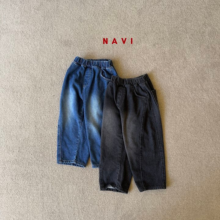 Little Foxx – Butter Denim Baggy Pants