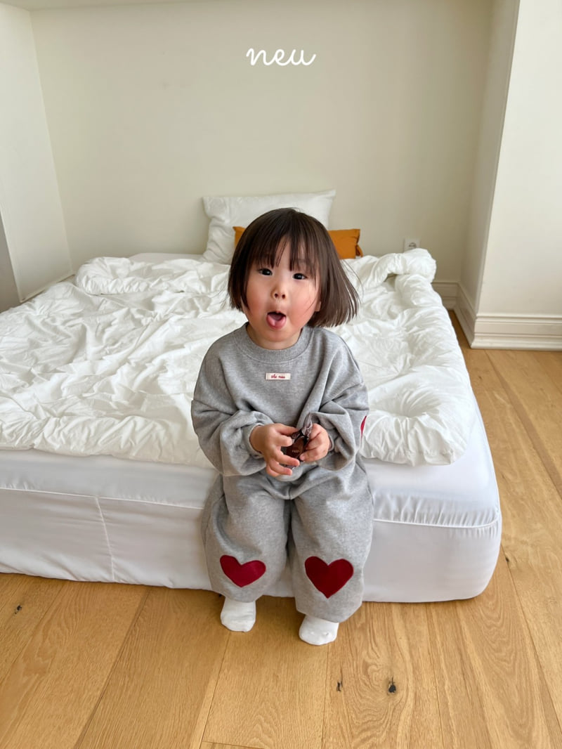 Little Foxx – Heart Patch Jogger Pants