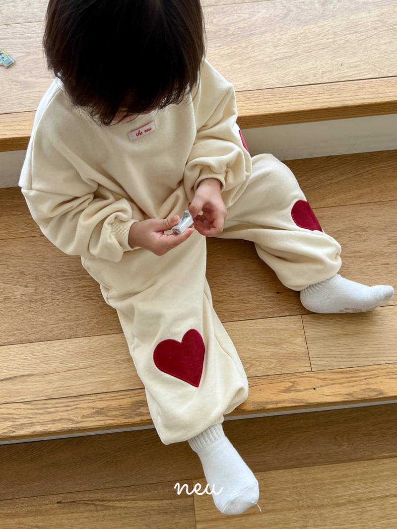 Little Foxx – Heart Patch Jogger Pants