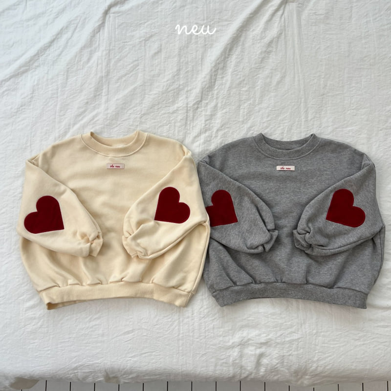 Little Foxx – Heart Patch Sweatshirts