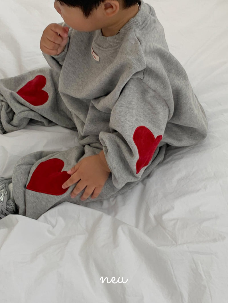 Little Foxx – Heart Patch Jogger Pants