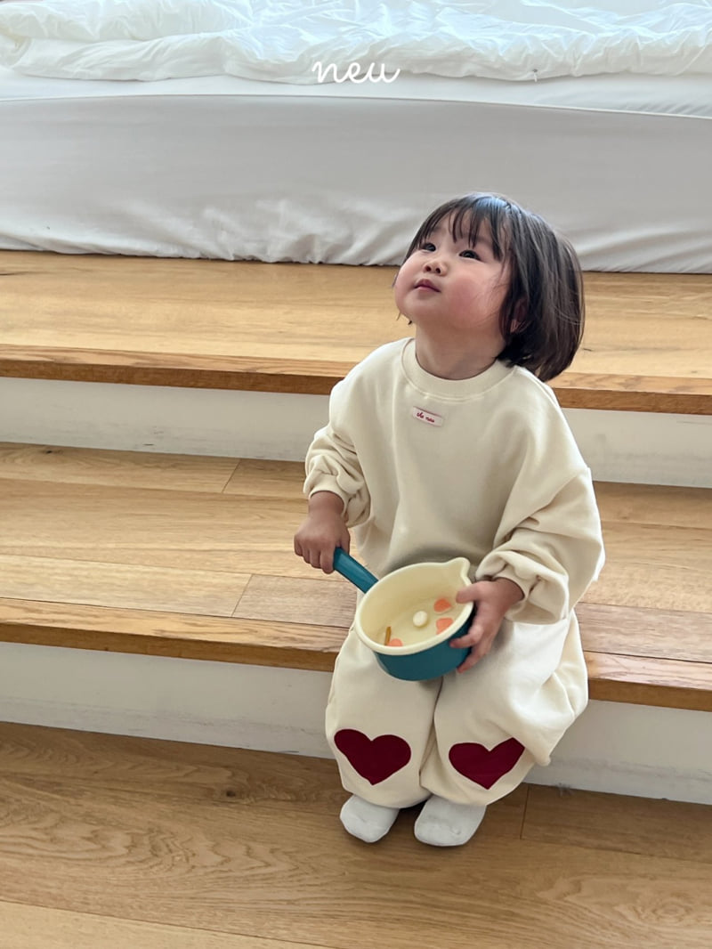 Little Foxx – Heart Patch Sweatshirts