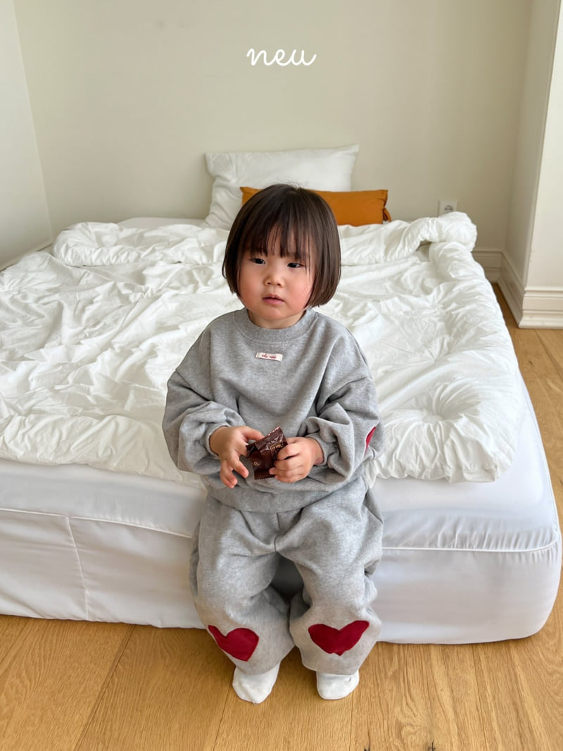 Little Foxx – Heart Patch Jogger Pants