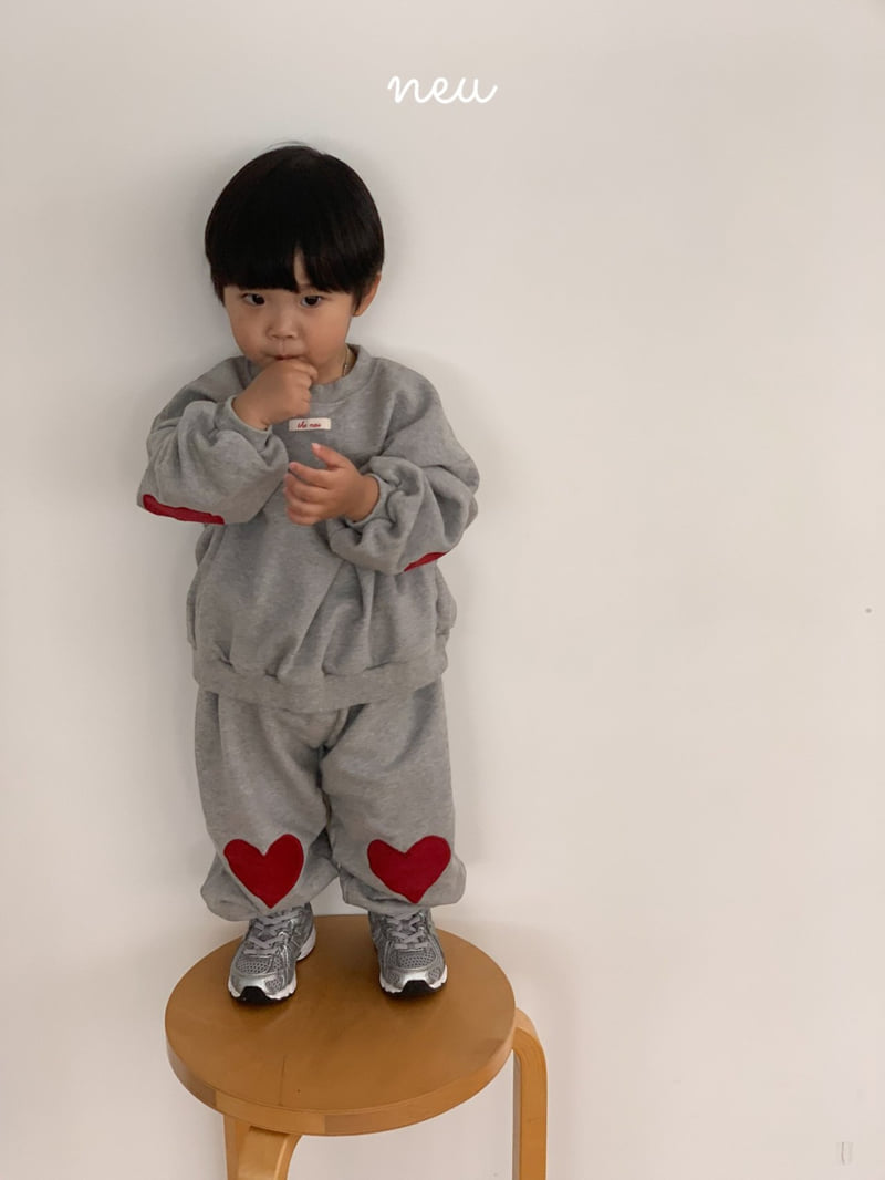 Little Foxx – Heart Patch Jogger Pants