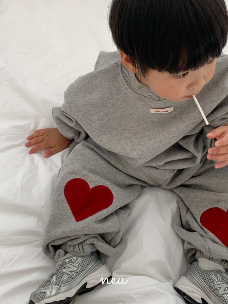 Little Foxx – Heart Patch Jogger Pants