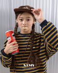 Little Foxx – Tori Striped Raglan Sweatshirt