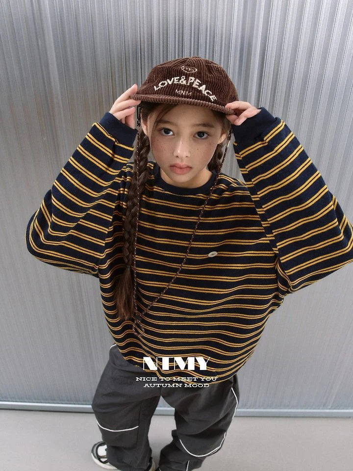 Little Foxx – Tori Striped Raglan Sweatshirt