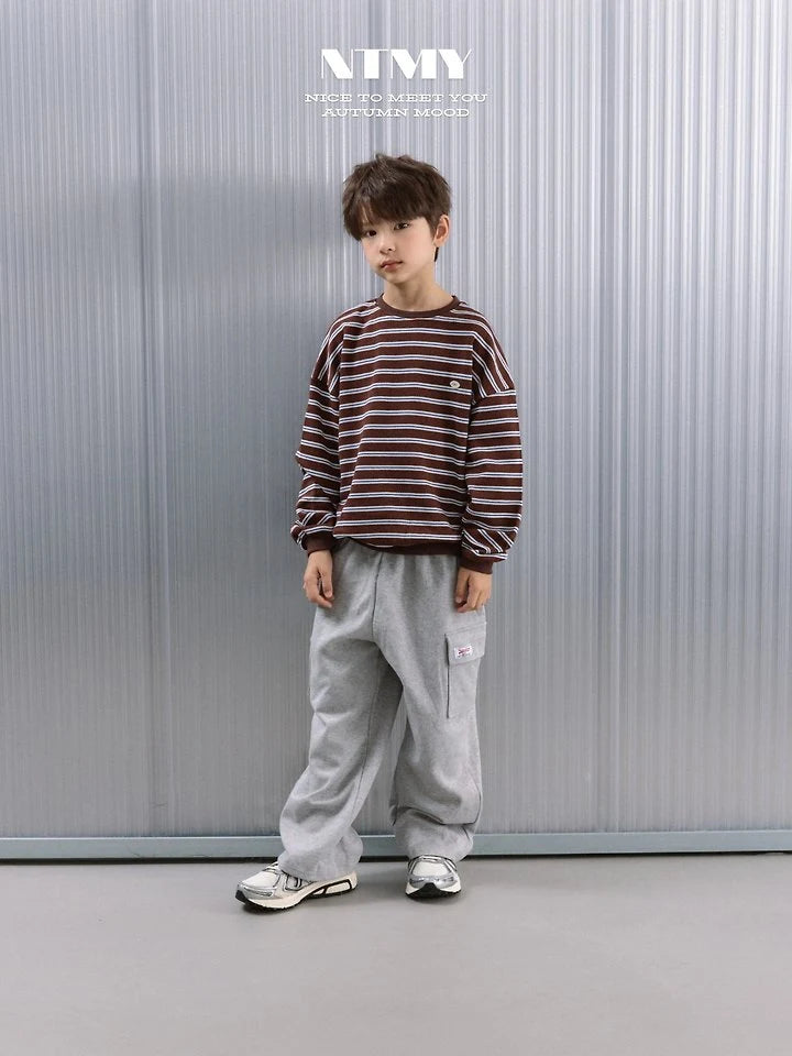 Little Foxx – Tori Striped Raglan Sweatshirt