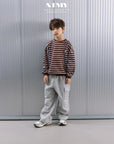 Little Foxx – Tori Striped Raglan Sweatshirt