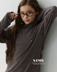 Little Foxx – Latte Turtleneck Tee