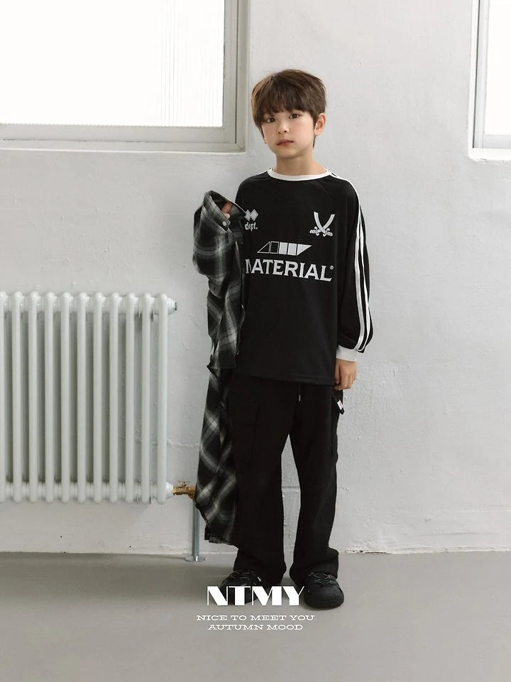Little Foxx – Jersey Block Tee